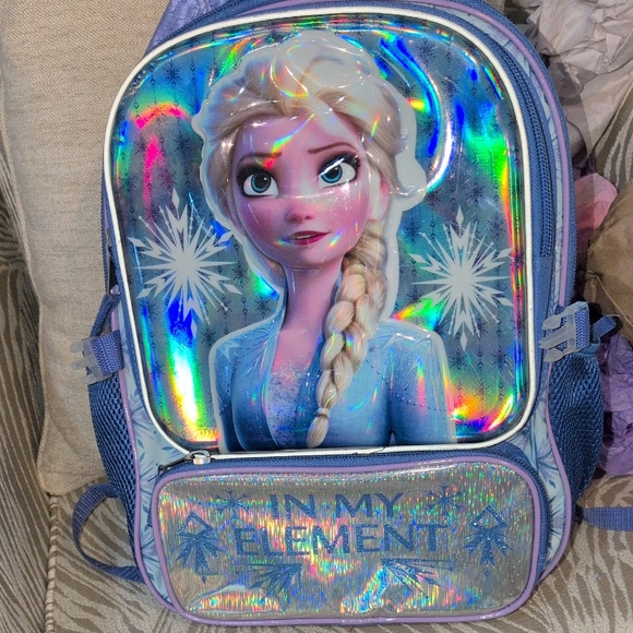 Frozen Kids Large Backpack - Picture 1 of 14